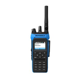 Radio portátil MOTOTRBO R7Ex de dos víascon certificación ATEX